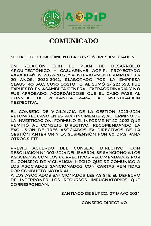 Plan de desarrollo años 2022-2032